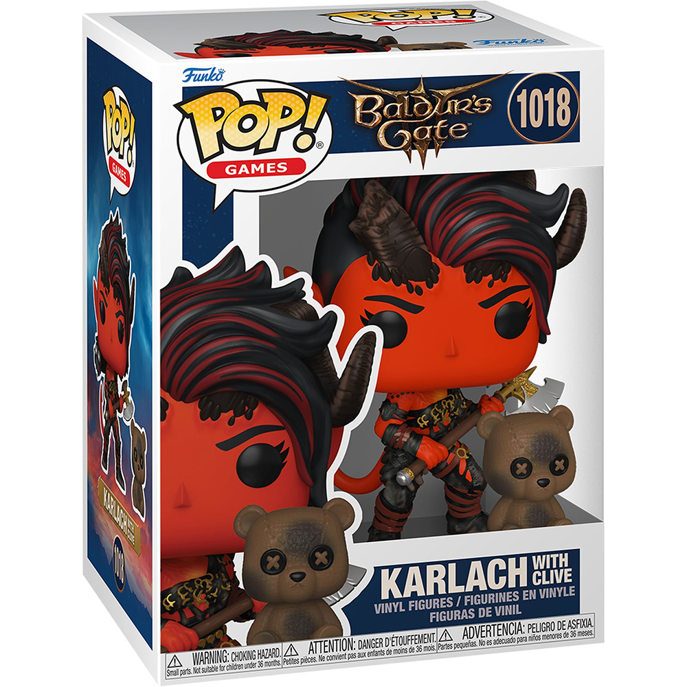 Фигурка FUNKO POP Games: Baldur's Gate - Karlach & Clive (889698849579) Для кого универсально
