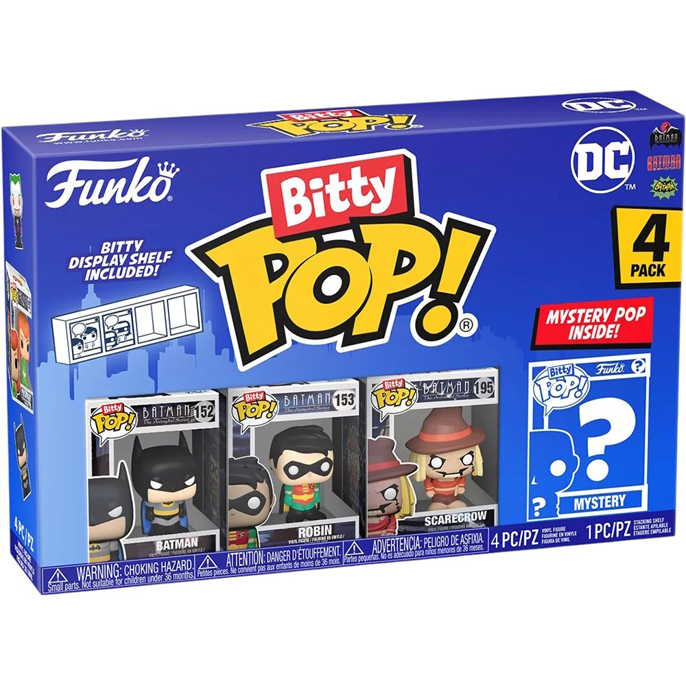 Набір фігурок FUNKO Bitty Pop: DC Comics Batman 4шт (889698713115) Набір фігурок FUNKO Bitty Pop: DC Comics Batman 4шт (889698713115)