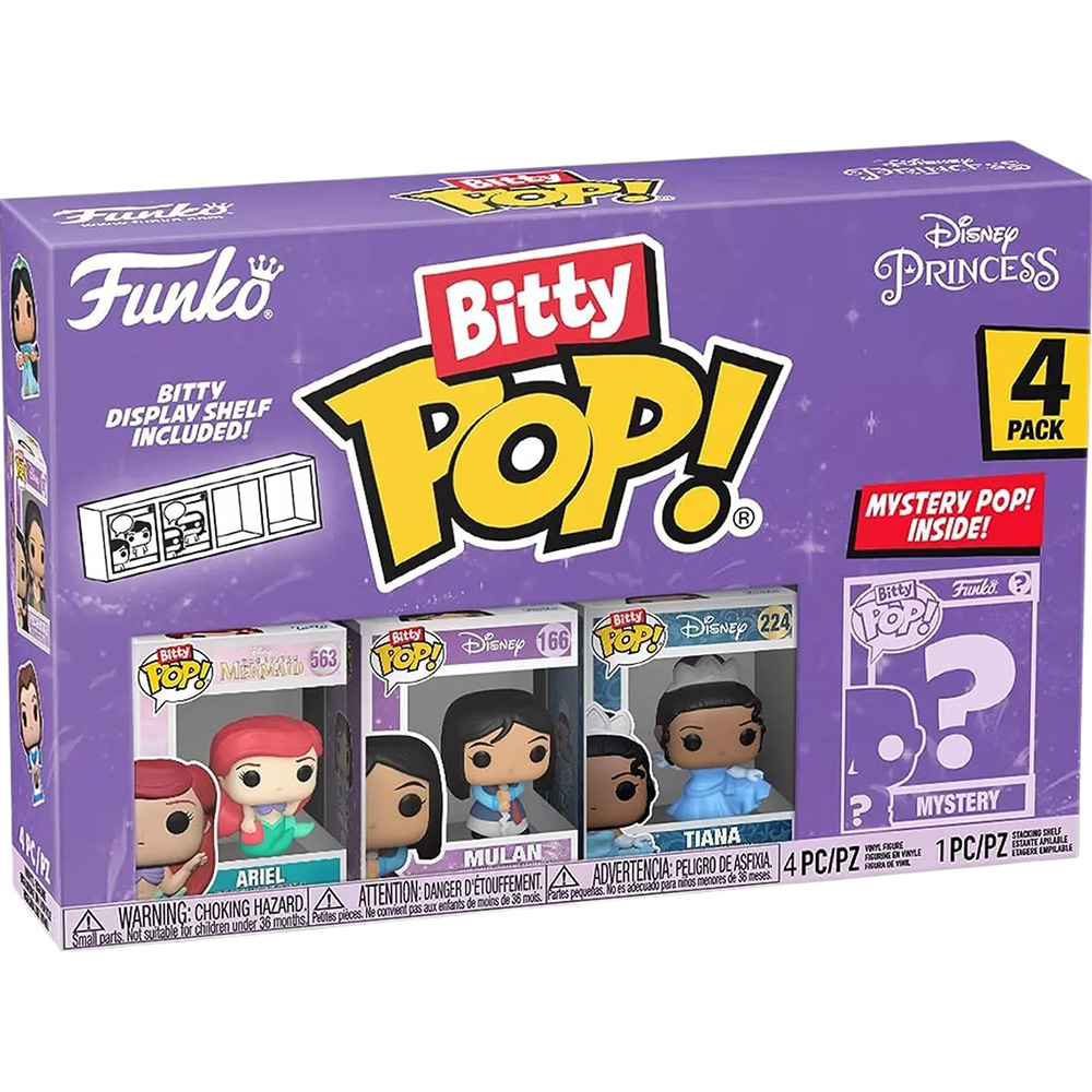 Набір фігурок FUNKO Bitty Pop: Disney - Ariel 4 шт (889698730273) Набір фігурок FUNKO Bitty Pop: Disney - Ariel 4 шт (889698730273)
