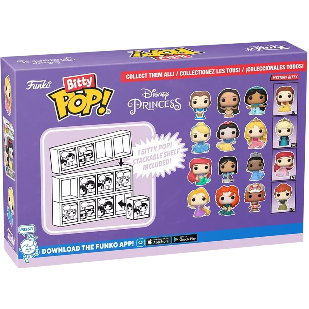 Набір фігурок FUNKO Bitty Pop: Disney - Ariel 4 шт (889698730273) Для кого для дівчаток