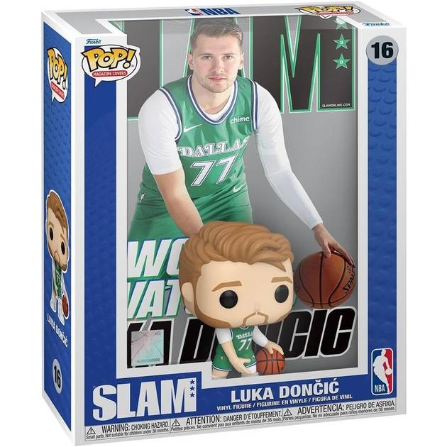 Фигурка FUNKO POP NBA Cover: Slam  Luka Doncic (70943) Для кого универсально