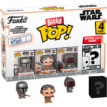 Набір фігурок FUNKO Bitty Pop: Star Wars - Mandalorian 4 шт (889698754521)