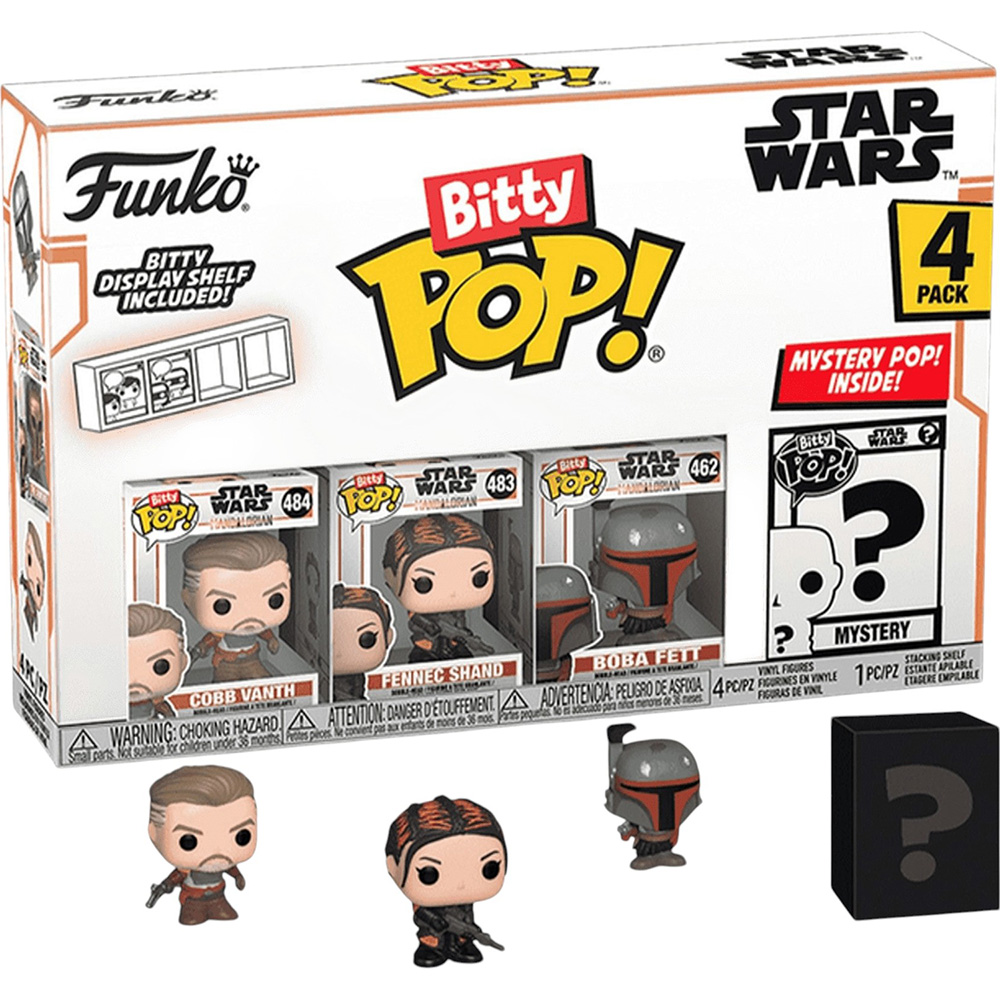 Набір фігурок FUNKO Bitty Pop: Star Wars Mandalorian - Marshal 4 шт (889698754538) Набір фігурок FUNKO Bitty Pop: Star Wars Mandalorian - Marshal 4 шт (889698754538)