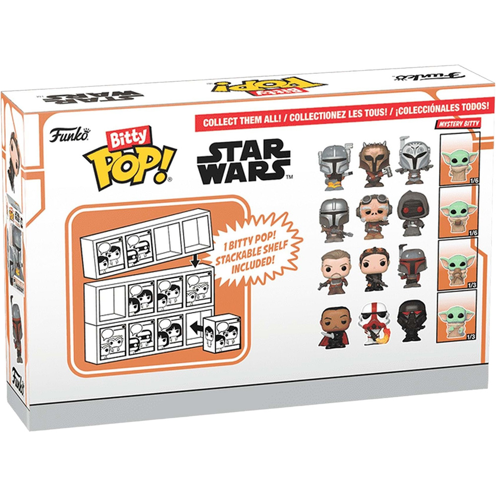 Набір фігурок FUNKO Bitty Pop: Star Wars Mandalorian - Marshal 4 шт (889698754538) Тип набір