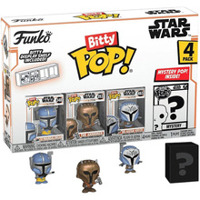Набір фігурок FUNKO Bitty Pop: Star Wars - Heavy Mandalorian 4 шт (889698754514)