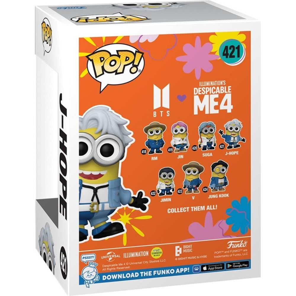 Фигурка FUNKO POP Rocks: Minions X BTS J-Hope (889698859639) Тип один предмет