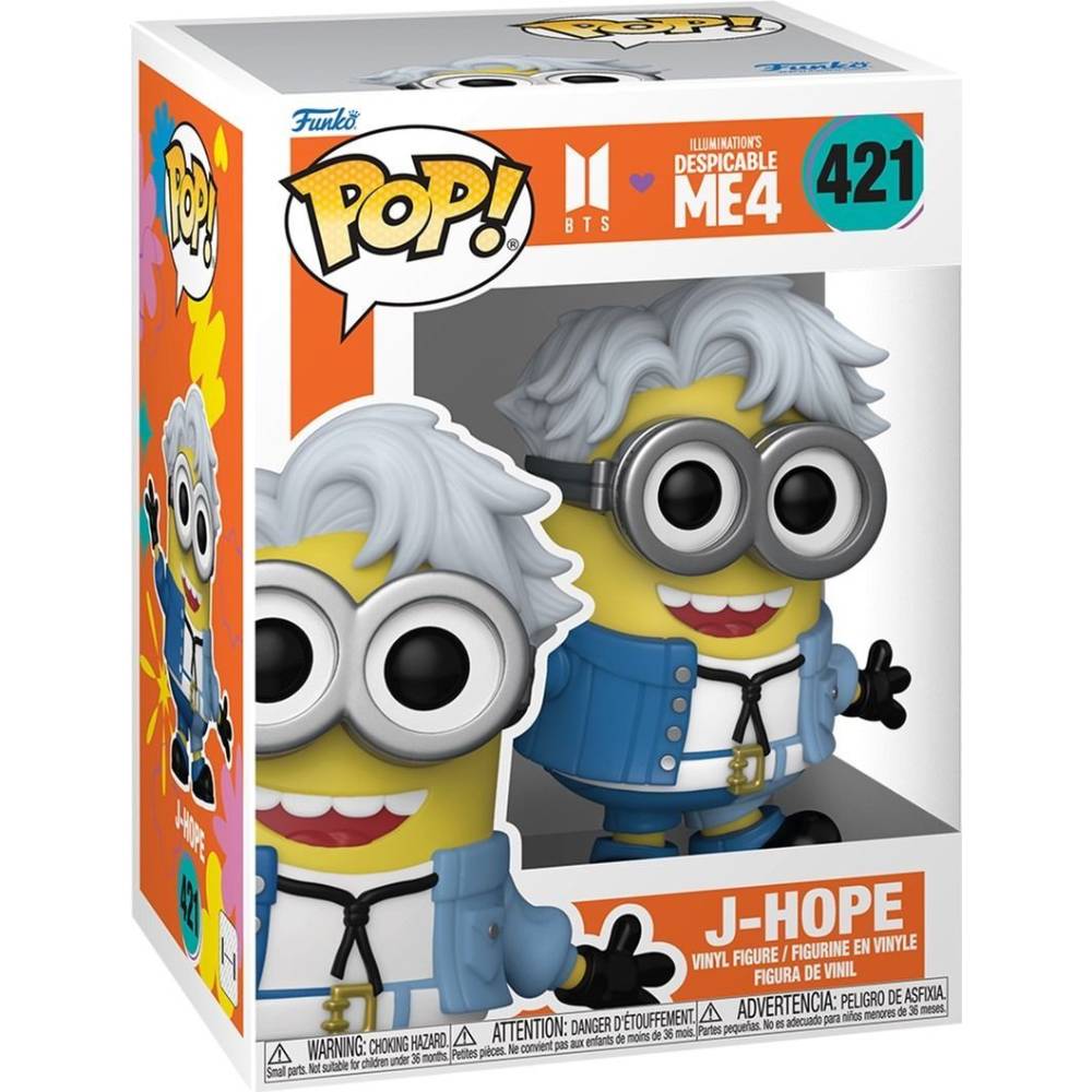 Фигурка FUNKO POP Rocks: Minions X BTS J-Hope (889698859639) Для кого универсально