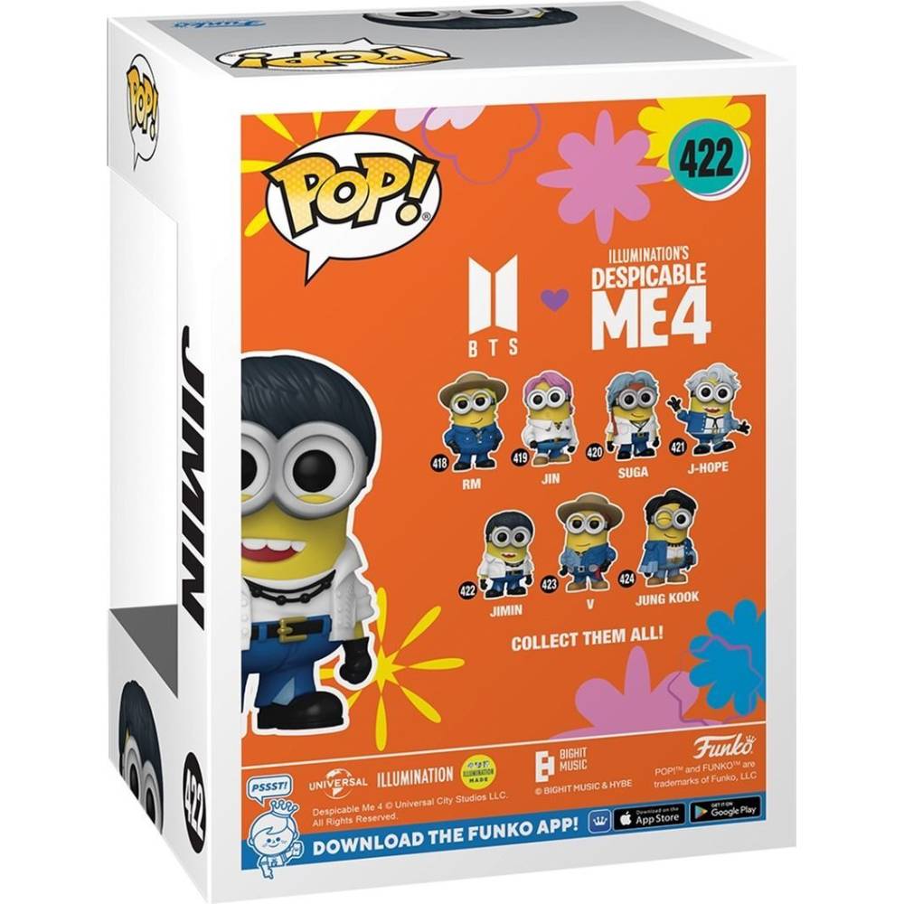 Фигурка FUNKO POP Rocks: Minions X BTS Jimin (889698859646) Тип один предмет