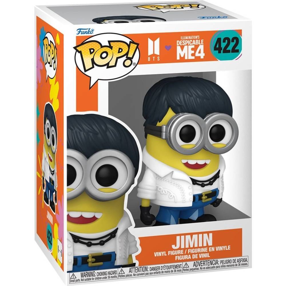 Фигурка FUNKO POP Rocks: Minions X BTS Jimin (889698859646) Для кого универсально