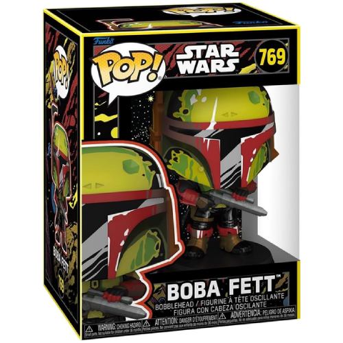 Фігурка FUNKO POP Star Wars: Book of Boba Fett Boba Fett Retro (889698838146) Для кого універсально