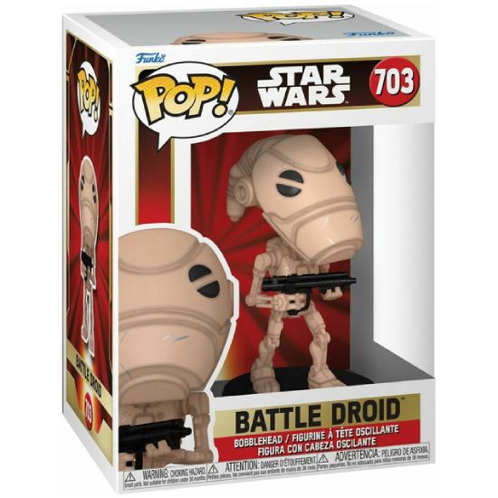 Фигурка FUNKO POP Star Wars: PM 25th Battle Droid (5908305248019) Для кого универсально