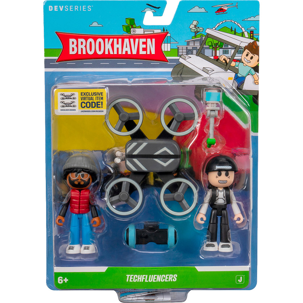 Фото 14 Набор фигурок DEVSERIES Game Pack Brookhaven: Techfluencers (CRS0121)