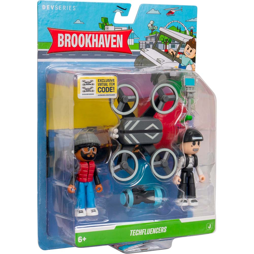 Фото 16 Набор фигурок DEVSERIES Game Pack Brookhaven: Techfluencers (CRS0121)