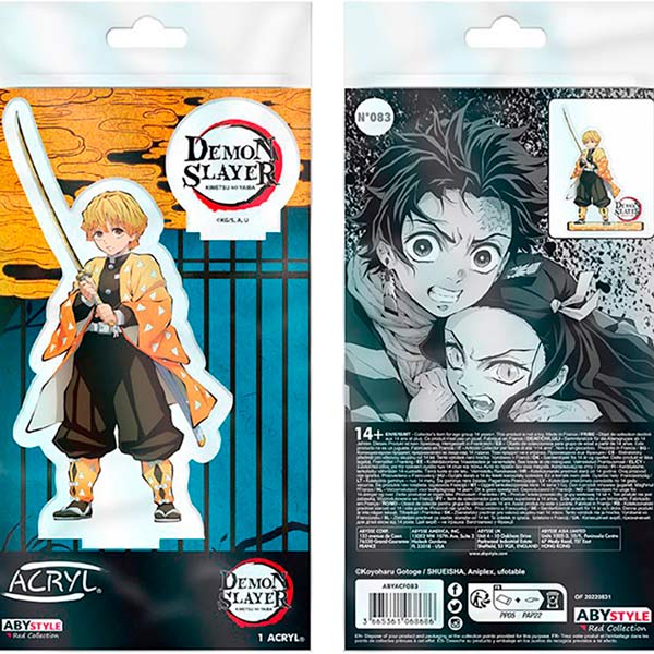 Фігурка ABYSTYLE DEMON SLAYER: KIMETSU NO YAIBA Zenitsu (ABYACF083) Тип один предмет
