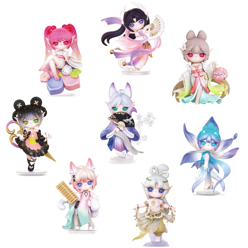 Фигурка-сюрприз POP TOP Rolife Suri Город Линфен (SJXX) Дополнительно В комплекте: коллекционная фигурка и коллекционная карточка. В сюрприз-упаковке 1 из 9-ти персонажей: Silver Fox Poet, Tavern Owner, Lantern Maiden, Desert Beauty, Virtuoso Dancer, Master Tailor, Jewelery Merchant, Herbal Healer и Beauty Queen (редкая).