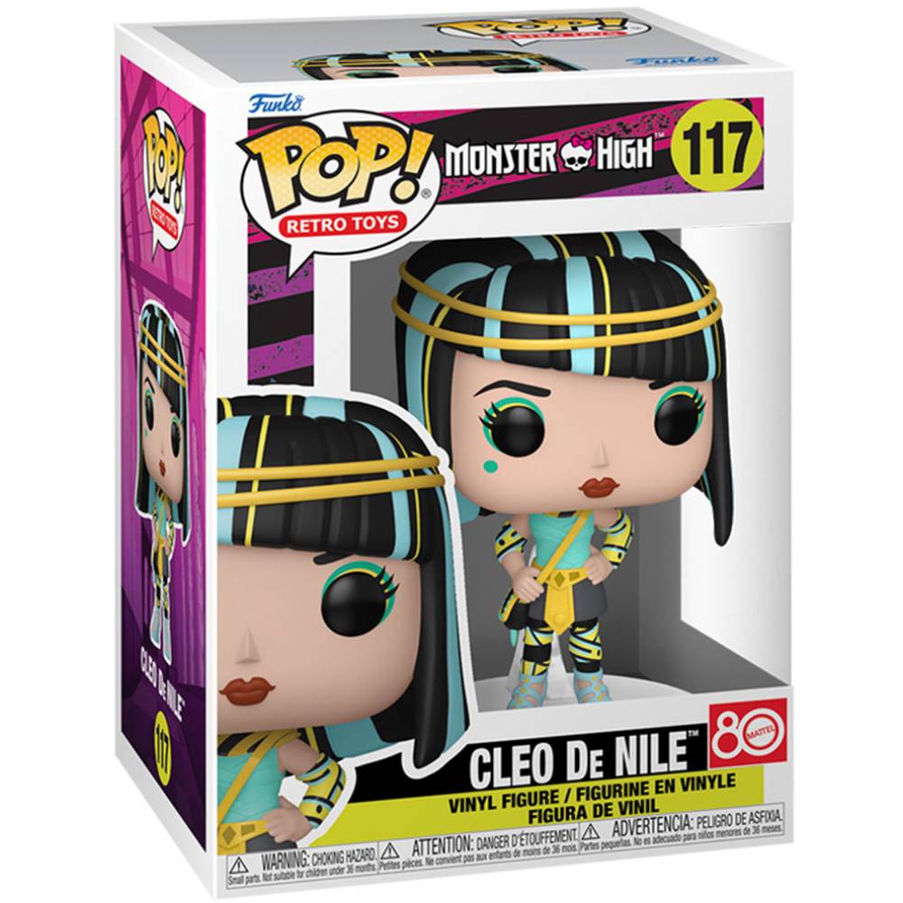 Фігурка FUNKO POP! Monster High Клео (67429) Для кого універсально
