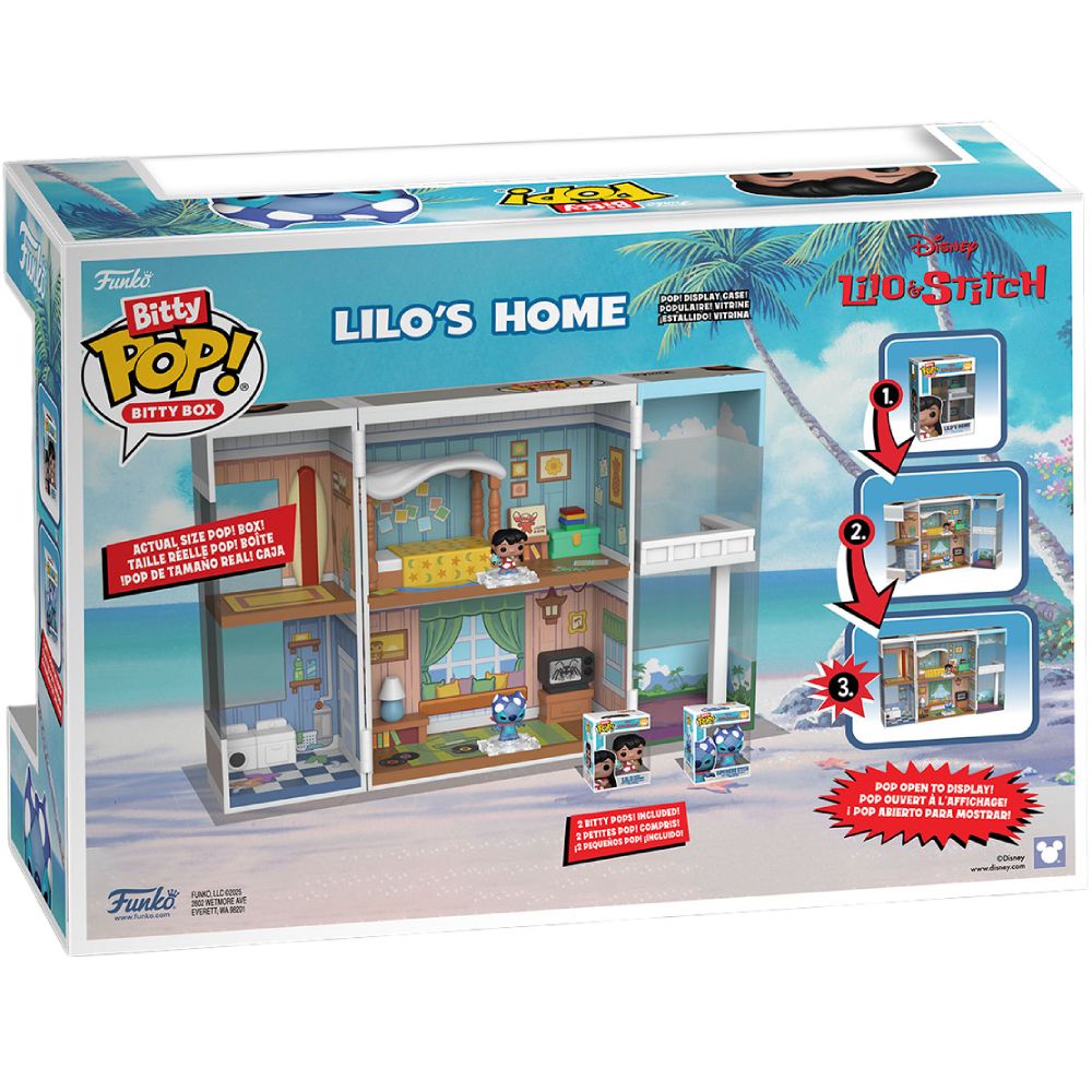 Набір FUNKO BITTY POP! Boxes серії Ліло та Стіч Будиночок Ліло ( (85536) Тип набір