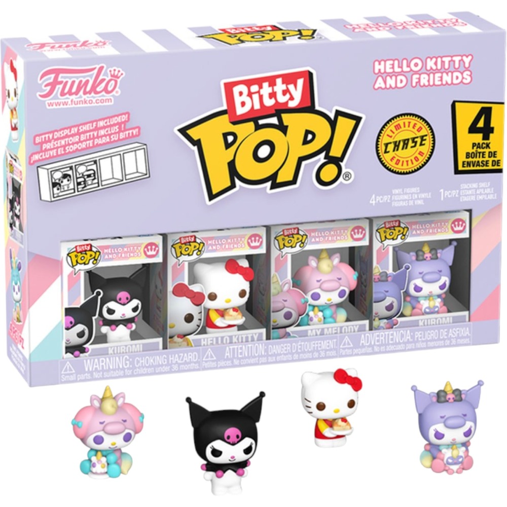 Набір фігурок FUNKO BITTY POP! Sanrio - Куромі 4 шт (85715) Для кого для дівчаток