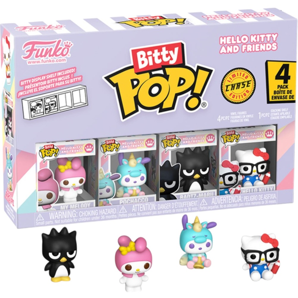 Набір фігурок FUNKO BITTY POP! Sanrio - Моя мелодія 4 шт (85716) Для кого для дівчаток
