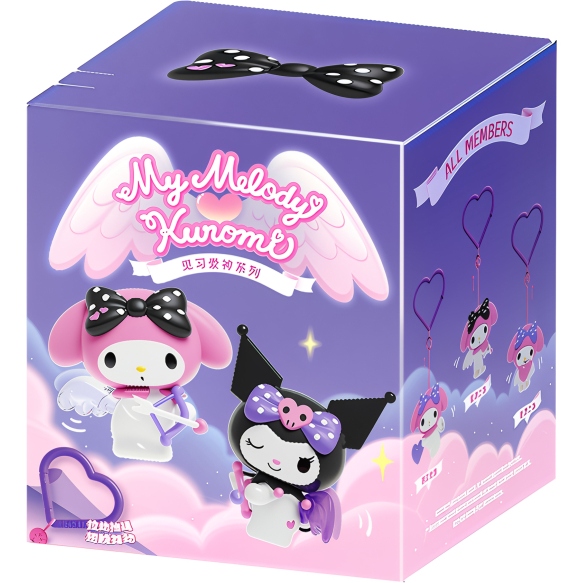 Брелок-сюрприз POP TOP Kuromi & My Melody - Милі крильця (24MDL-003)