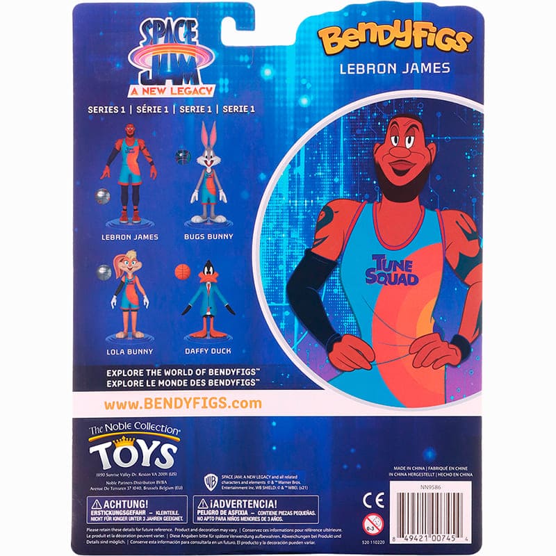 Покупка Фігурка NOBLE COLLECTION LOONEY TUNES Lebron SJ2 Bendyfig (NN9586)