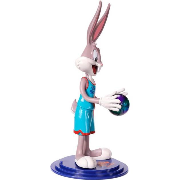 Фигурка NOBLE COLLECTION LOONEY TUNES Bugs SJ2 Bendyfig 19 см (NN9587) Комплектация фигурка с аксессуаром