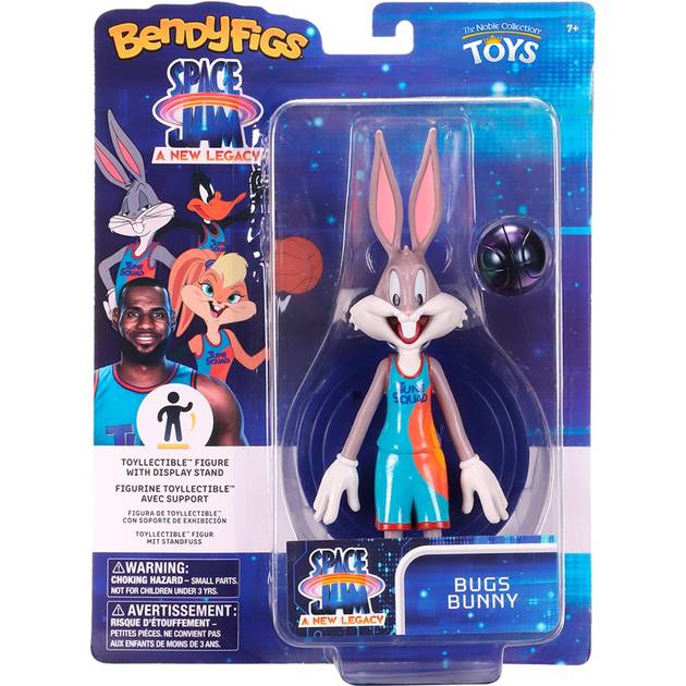 Заказать Фигурка NOBLE COLLECTION LOONEY TUNES Bugs SJ2 Bendyfig 19 см (NN9587)