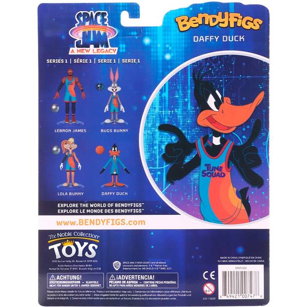 Покупка Фігурка NOBLE COLLECTION LOONEY TUNES Daffy SJ2 Bendyfig 19 см (NN9588)