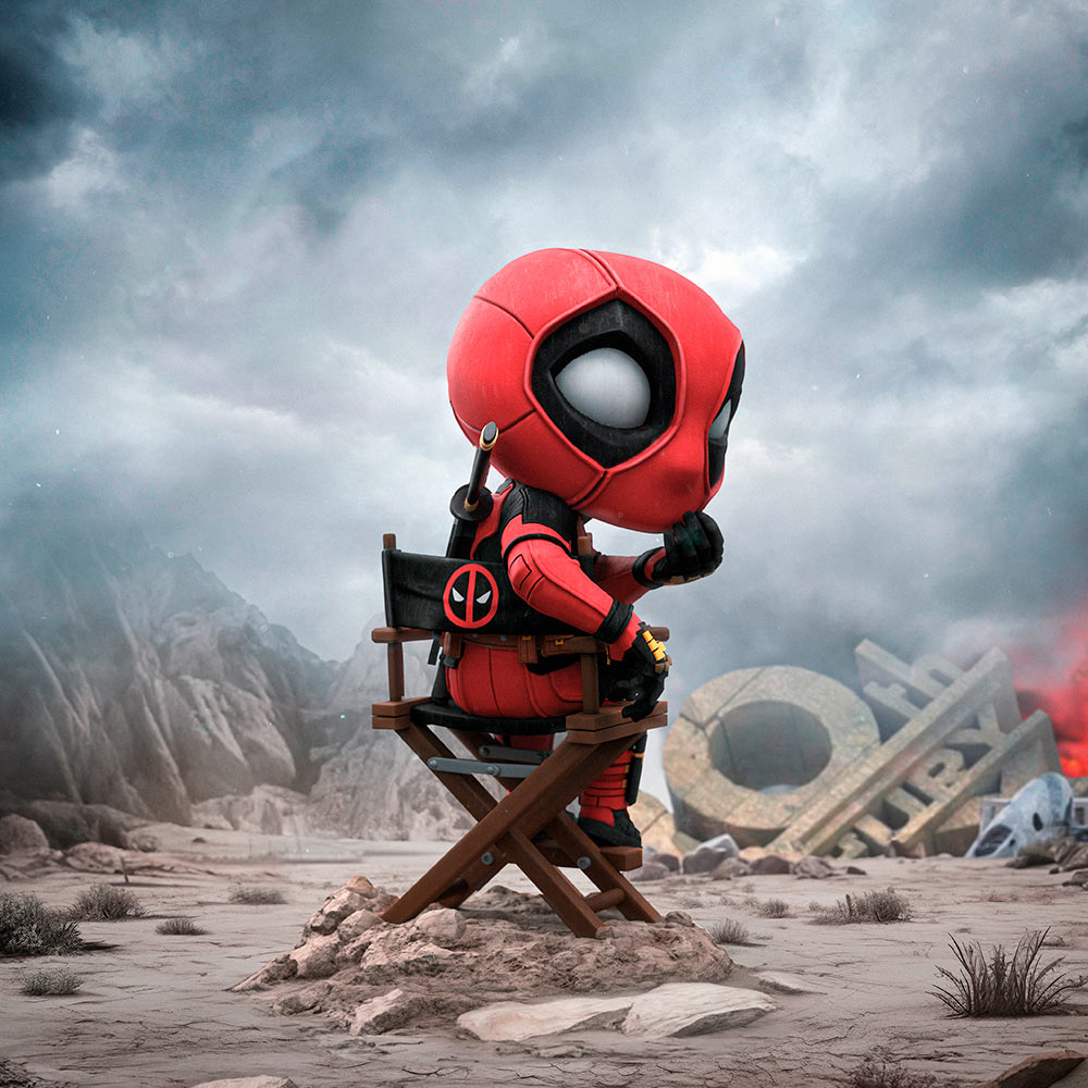 Фигурка IRON STUDIO MARVEL Deadpool (MARCAS104024-MC) Комплектация фигурка