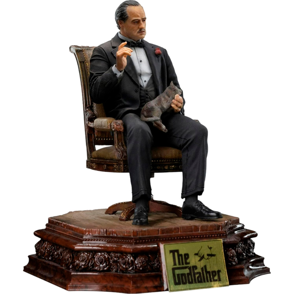 Фігурка IRON STUDIO Godfather Don Vito Corleone 1/10 (GODFA93423-10) Комплектація фігурка