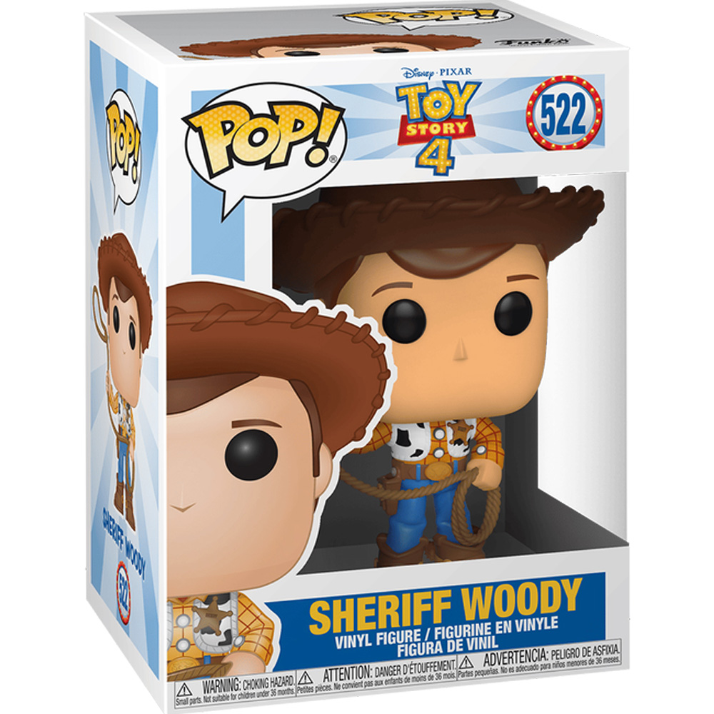 Фігурка FUNKO POP! Toy Story 4 - Шериф Вуді (37383) Для кого універсально