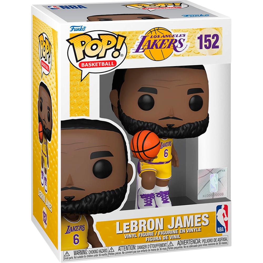 Фігурка FUNKO POP! NBA Lebron James в 6 Jersey (65792) Для кого універсально