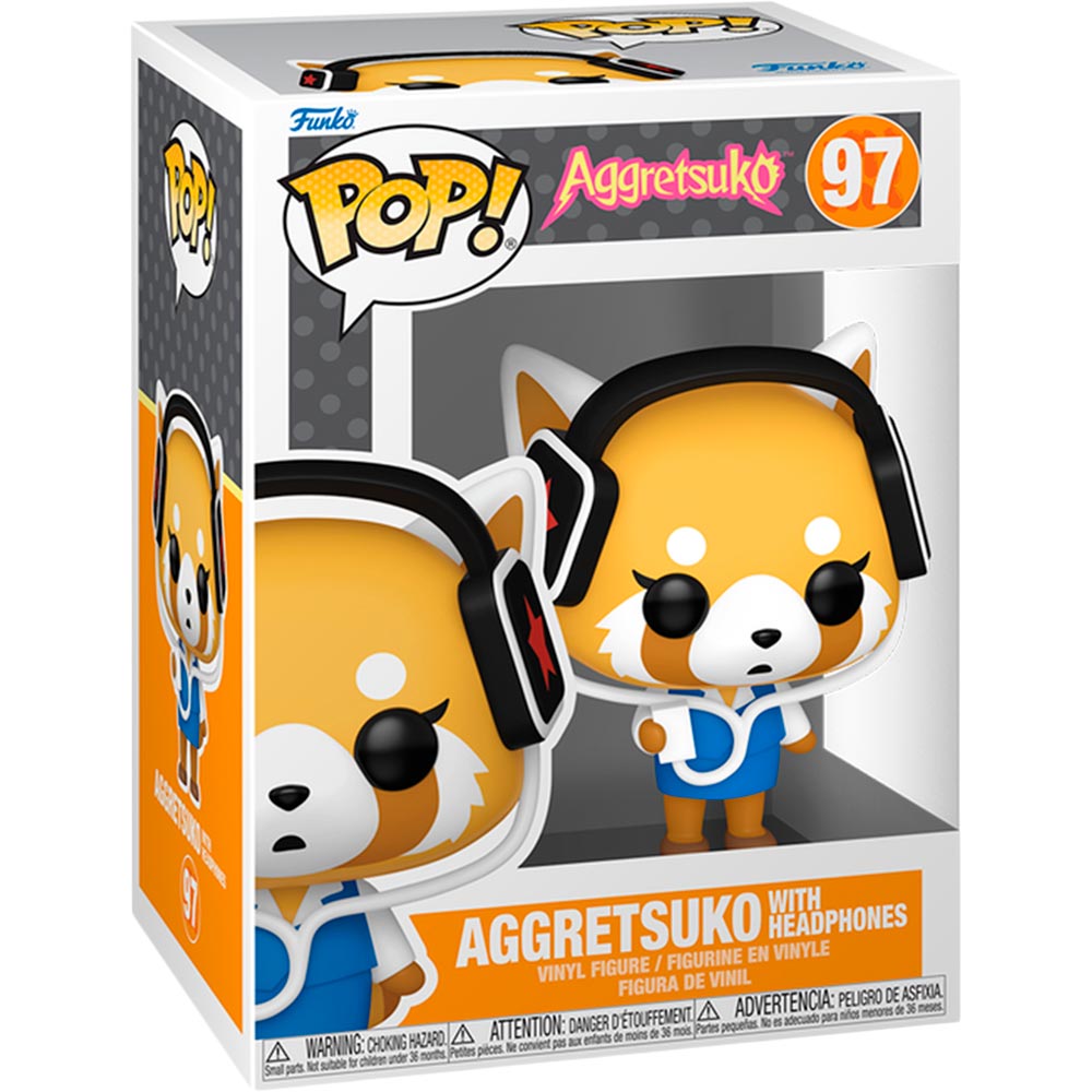 Фигурка FUNKO POP! Aggretsuko with Headphones (80392) Для кого универсально