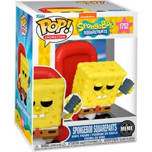 Фигурка FUNKO Ігрова фігурка POP! SpongeBob SquarePants Ight Imma Head Out Meme (81071)