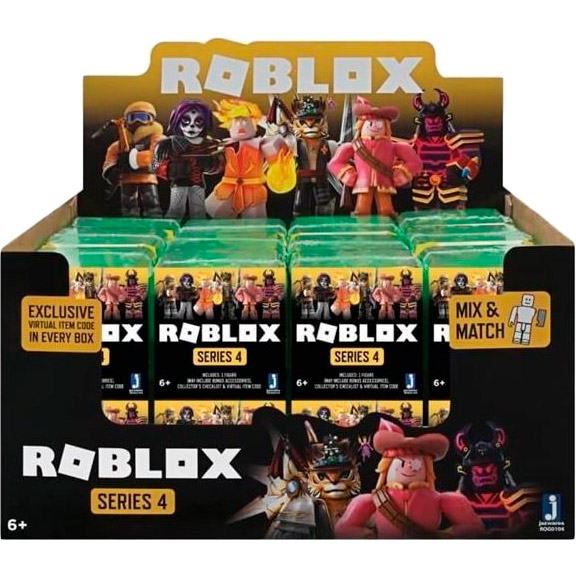 

Фигурка JAZWARES ROBLOX Mystery Figures Emerald S4 (ROG0104), фигурка Mystery Figures Emerald S4