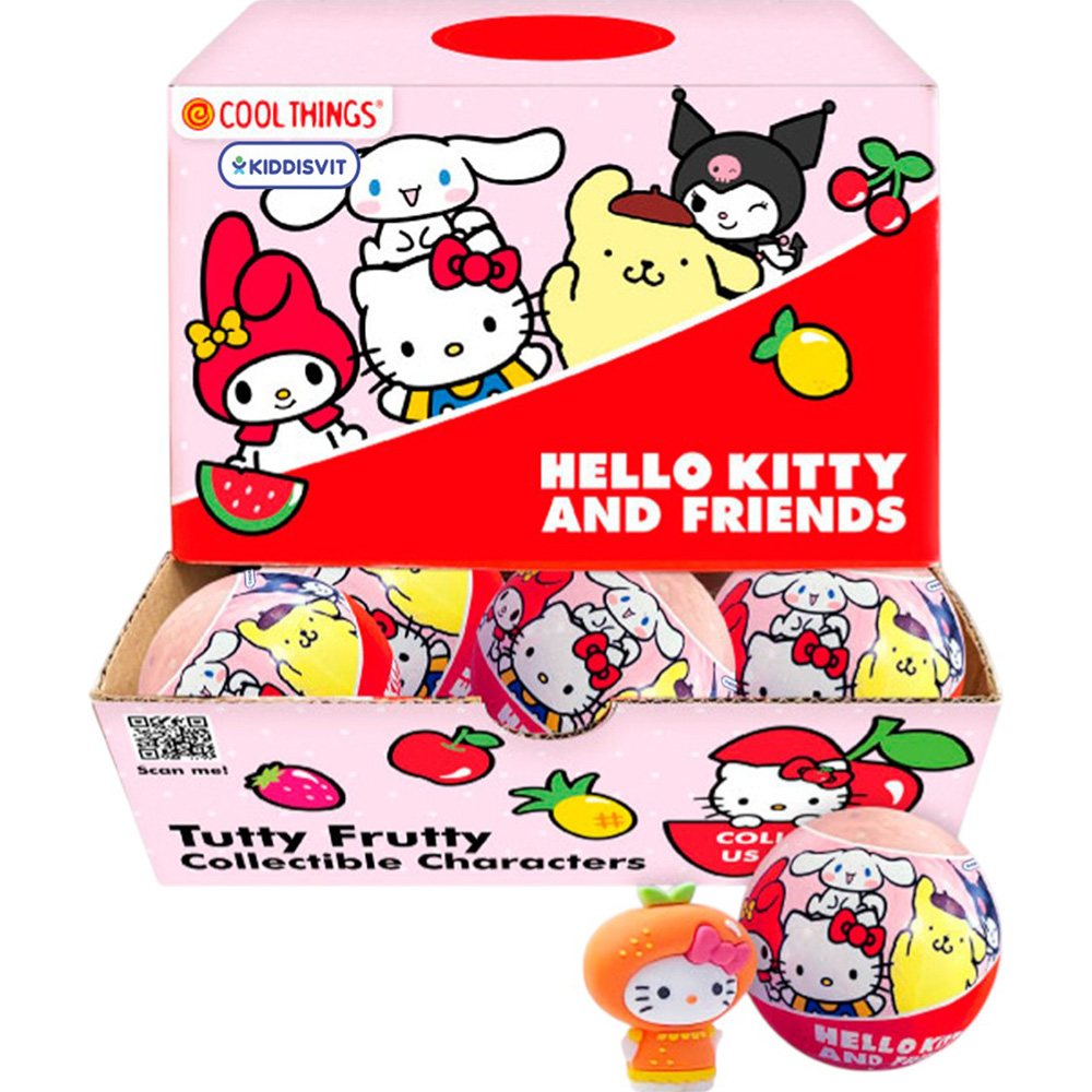 Фигурка-сюрприз COOL THINGS Hello Kitty Тутти-Фрутти (HK028) Тип один предмет