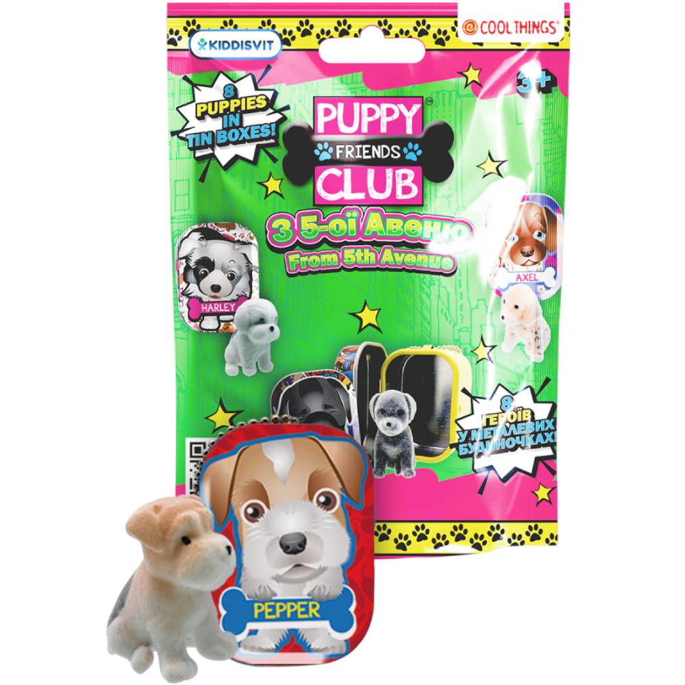 Фигурка-сюрприз COOL THINGS Puppy Club Щенки с 5-ой Авеню (PC059)