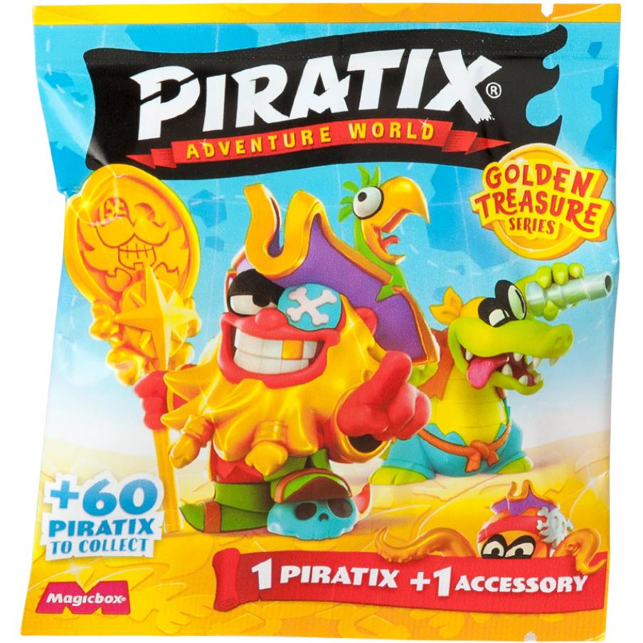 Фігурка PIRATIX Golden Treasure в асортименті (PPX1D824IN00) Колекційна серія герої мультфільмів і казок