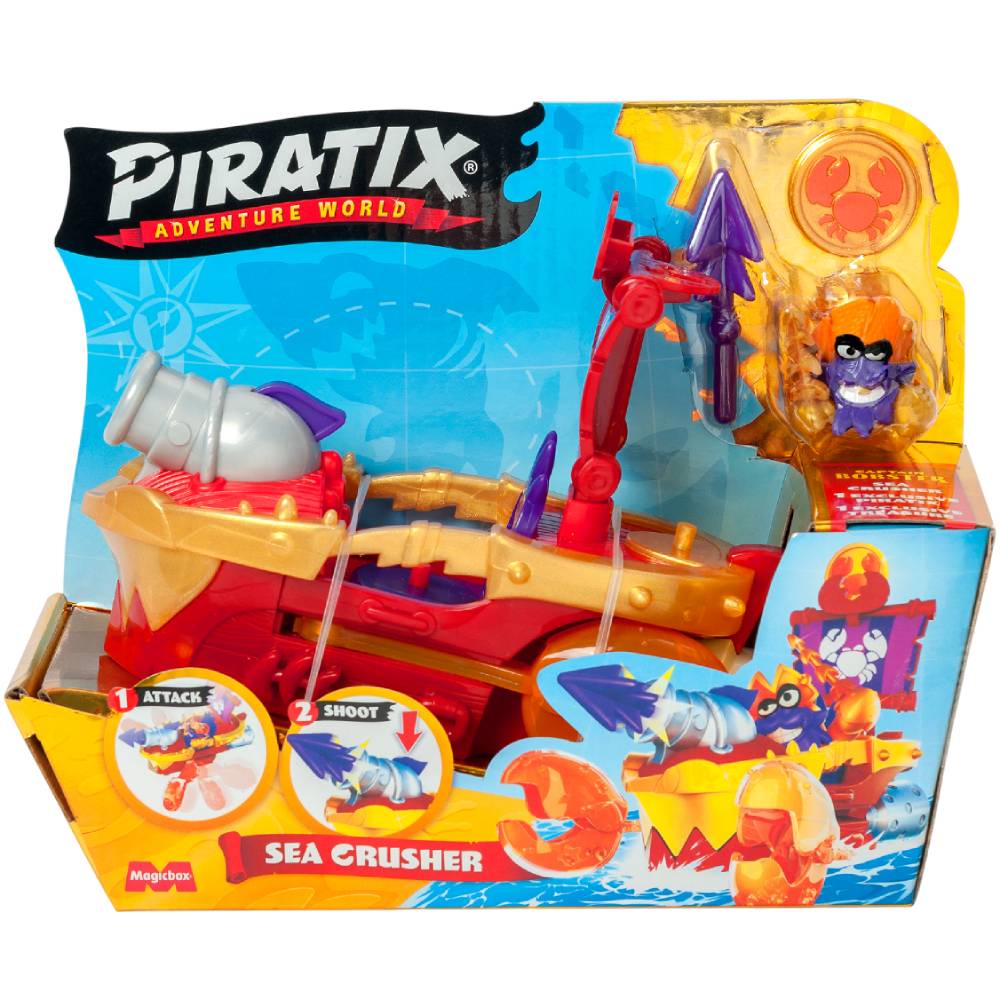 Зовнішній вигляд Фігурка PIRATIX S Піратський корабель Морський громовержець (PPXSP114IN20)