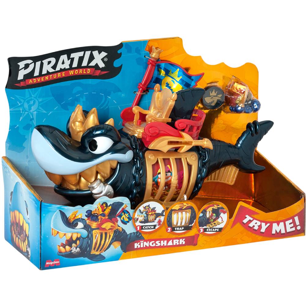 Зовнішній вигляд Фігурка PIRATIX S Королівська чорна акула (PPXSP112IN11)
