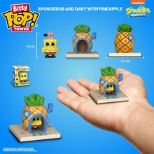 Набір фігурок FUNKO BITTY POP! Town Губка Боб Квадратні Штани Губка Боб та його будинок (83638)