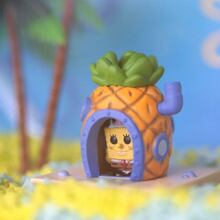 Набір фігурок FUNKO BITTY POP! Town Губка Боб Квадратні Штани Губка Боб та його будинок (83638)