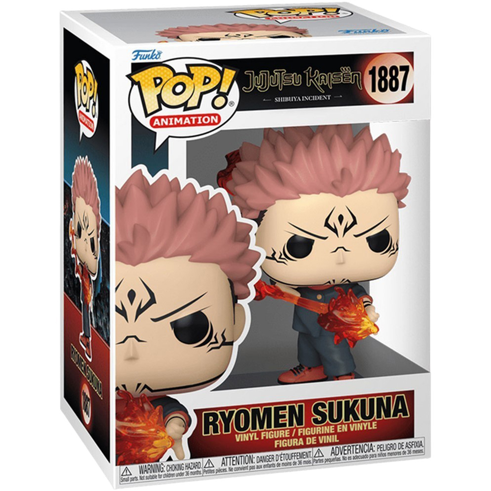 Фигурка FUNKO POP! Jujutsu Kaisen Ryomen Sukuna (85322) Дополнительно фигурка в стиле аниме «тиби», способствует развитию воображения, игровой активности и эмоционального развития