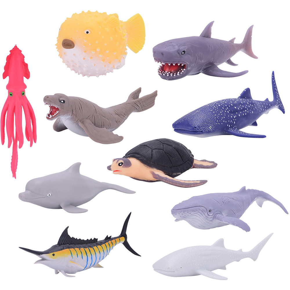 Іграшка-сюрприз #SBABAM LEGEND OF ANIMALS Максі Охоронці океану (106/CN24) Додатково Є можливість зібрати колекцію із 10 морських тварин: китова акула, гігантський кальмар, дельфін, черепаха та інші.