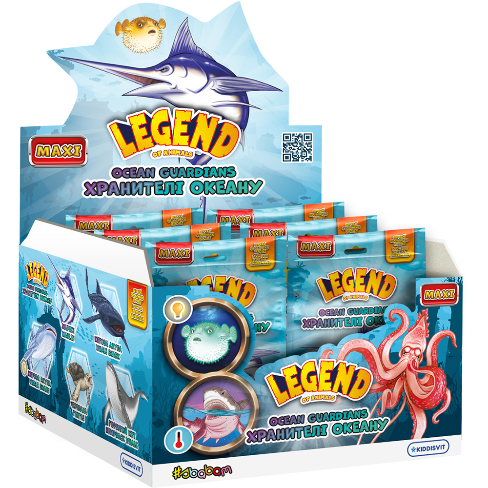 Зовнішній вигляд Іграшка-сюрприз #SBABAM LEGEND OF ANIMALS Максі Охоронці океану (106/CN24)