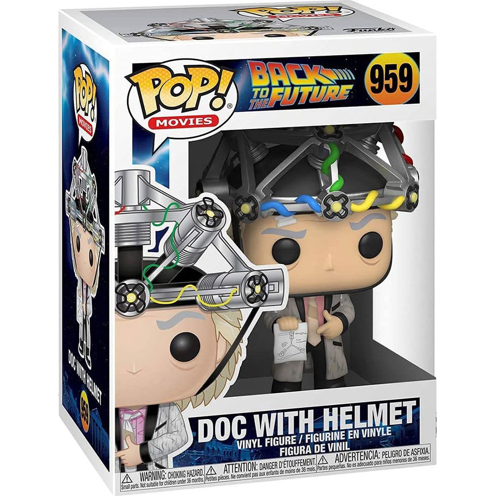 Фігурка FUNKO POP! BTTF Doc with Helmet (46914) Фігурка FUNKO POP! BTTF Doc with Helmet (46914) Комплектація фігурка