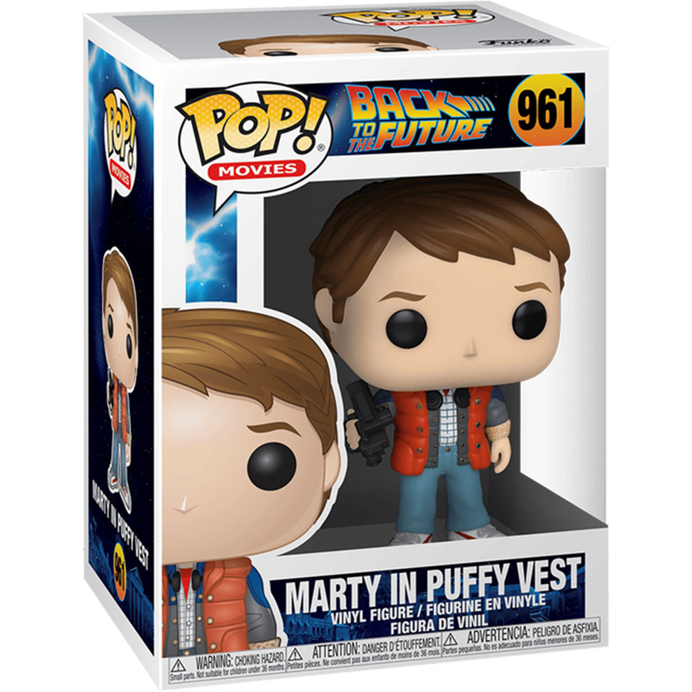 Фігурка FUNKO POP! BTTF Marty in Puffy Vest (48705) Комплектація фігурка