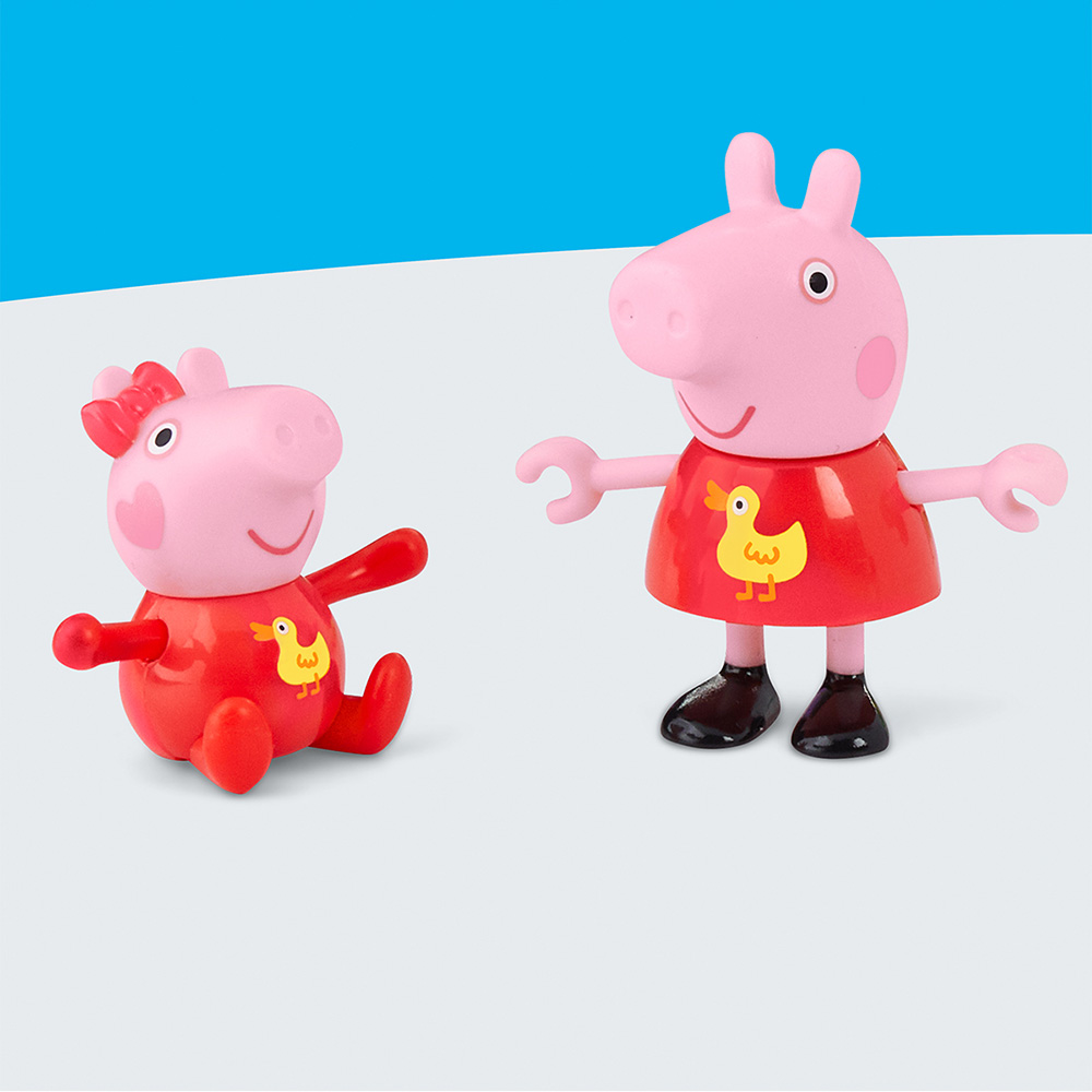 Игровой набор PEPPA PIG Моменты с Пеппой - Сестрички на прогулке (G0528) Игровой набор PEPPA PIG Моменты с Пеппой - Сестрички на прогулке (G0528) Коллекционная серия герои мультфильмов и сказок