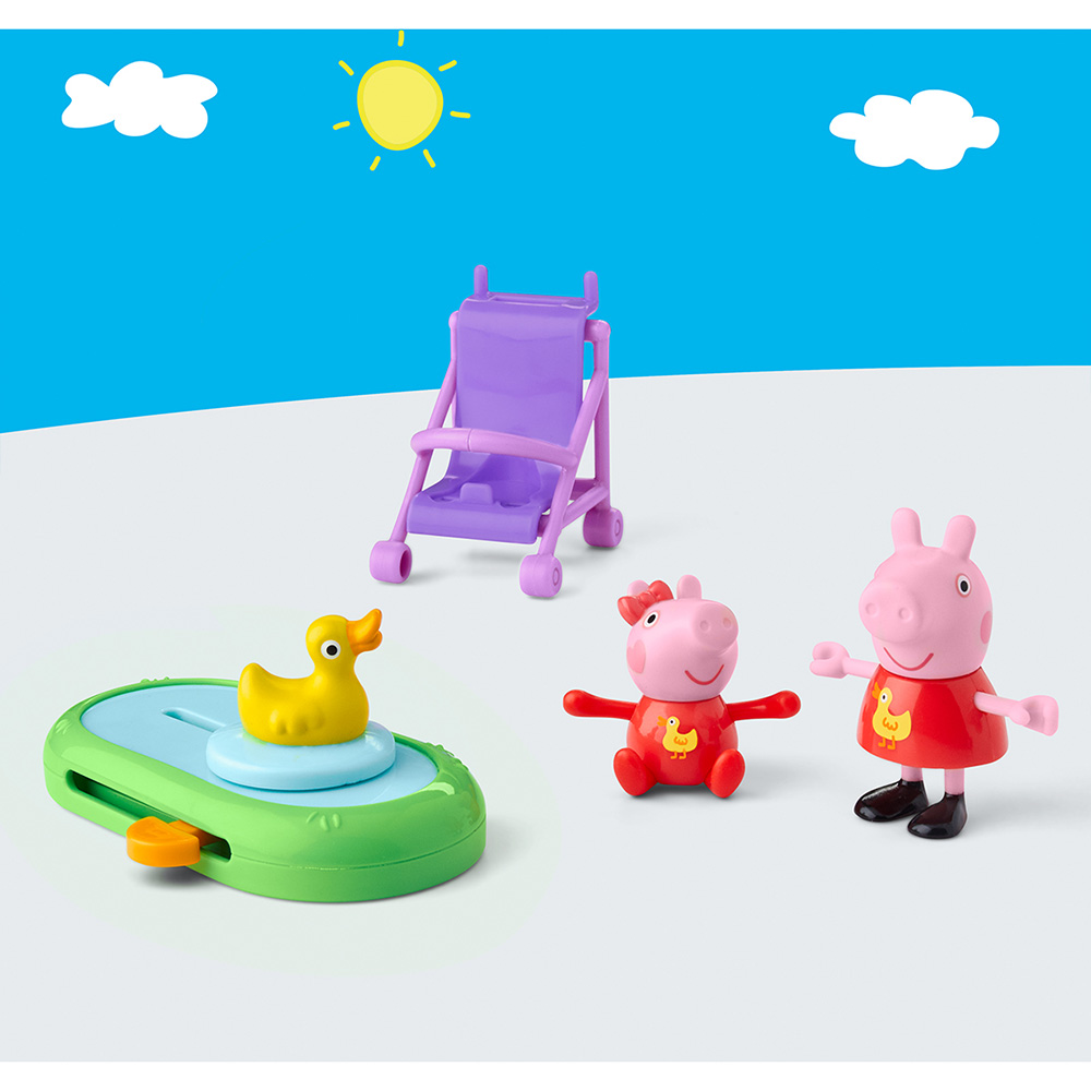 Игровой набор PEPPA PIG Моменты с Пеппой - Сестрички на прогулке (G0528) Внешний вид Игровой набор PEPPA PIG Моменты с Пеппой - Сестрички на прогулке (G0528)