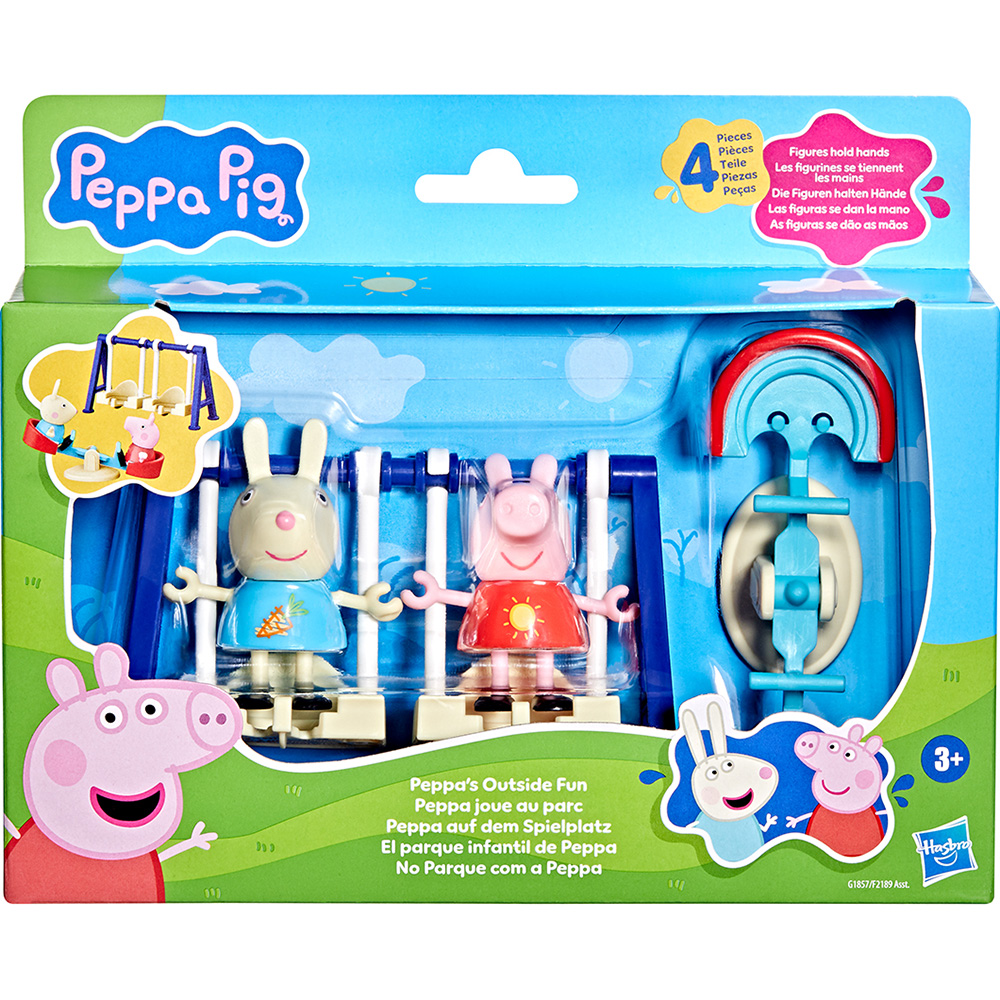 Игровой набор PEPPA PIG Моменты с Пеппой - Приключения на качелях (G1857) Фото Игровой набор PEPPA PIG Моменты с Пеппой - Приключения на качелях (G1857)